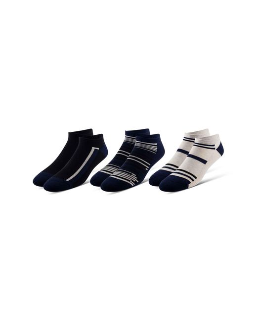 Pair of Thieves Blue Assorted 3-pack Cushion No-show Socks for men