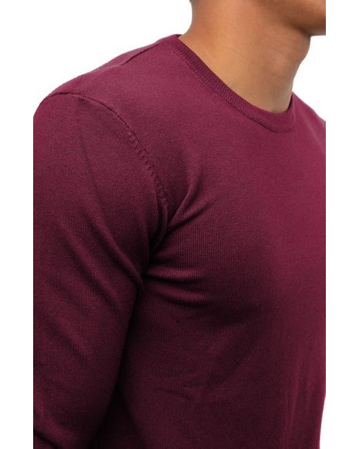 Xray Jeans Red Crewneck Knitted Pullover Sweater for men