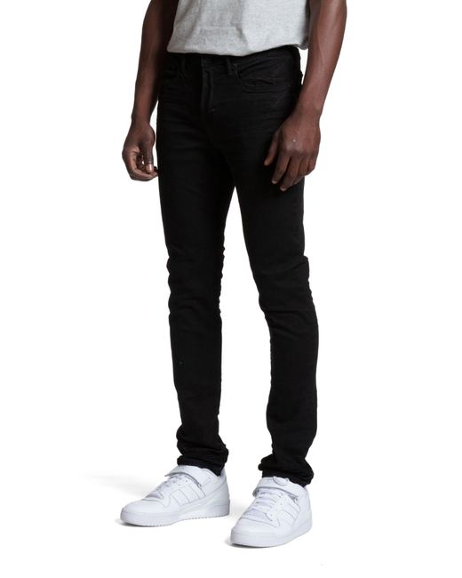PRPS Black Marcus Stretch Straight Leg Jeans for men