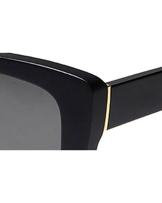 DIFF Black 54Mm Square Sunglasses