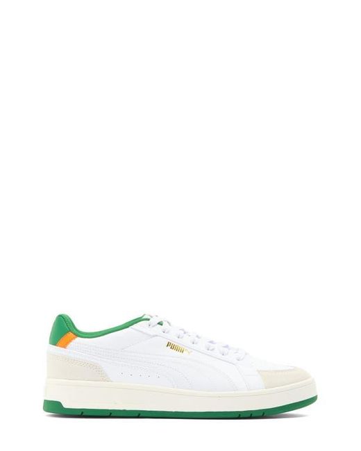 PUMA White Shuffle Sneaker for men