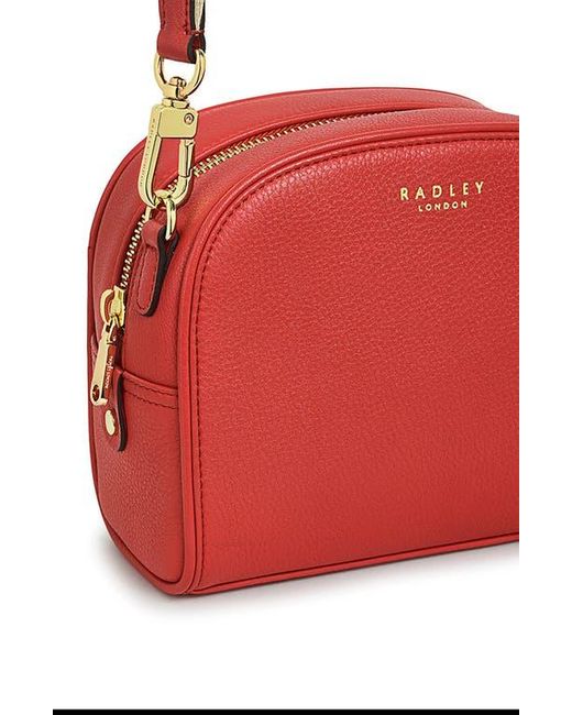 Radley Red Arden Crescent Crossbody Bag