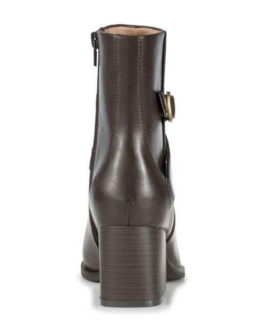 BareTraps Brown Dorma Block Heel Boot