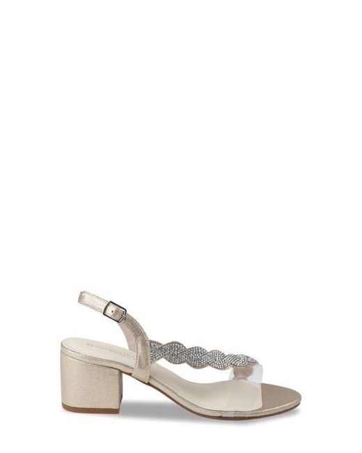 Touch Ups White Ruby Slingback Sandal