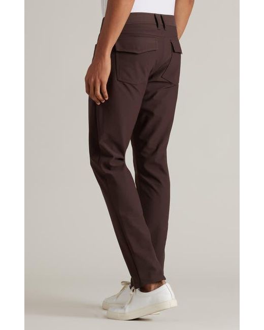 Rhone Black Fields Performance Corduroy Pants for men