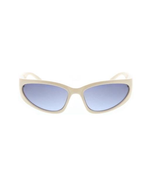 BCBGMaxAzria Navy to Cream Gradient Cat-Eye Sunglasses BCBGMAXAZRIA Women main image 4