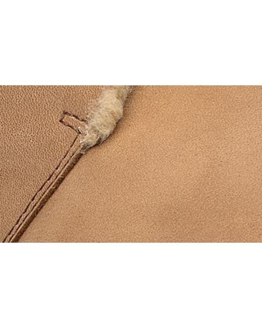 Ecco Brown Soft 7 Tred Faux Shearling Ankle Boot