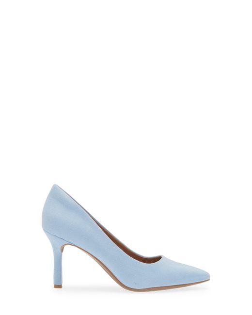 Nordstrom Paige Faux Leather Pump in Blue | Lyst