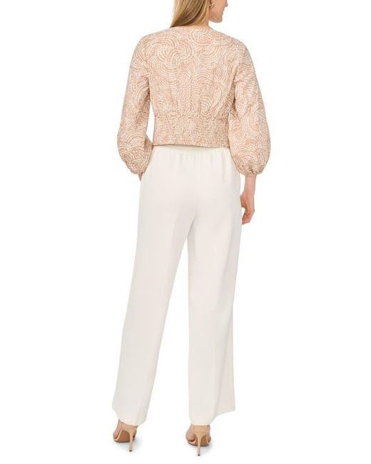 Parker Natural Seashell Hardware Cotton Top