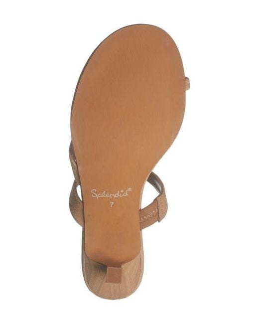 Splendid Metallic Hazel Slide Sandal