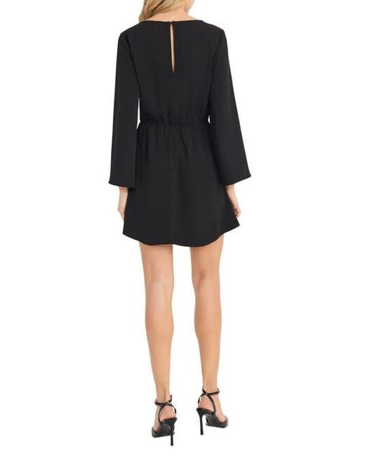 black bell sleeve mini dress Endless Rose main image 1