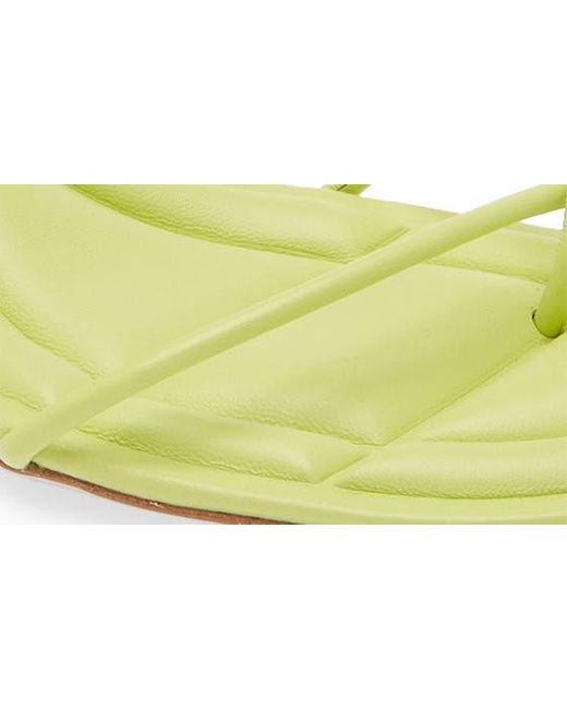 ONCEPT Yellow Sydney Rolled Strap Sandal