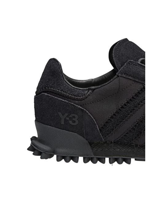 Adidas Black Y-3 Marathon Trail Sneaker for men