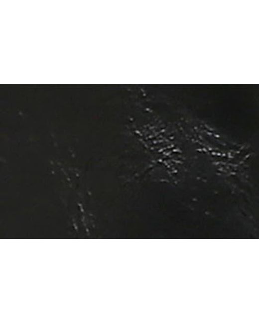 BERNESS Black Crinkle Textured Bootie