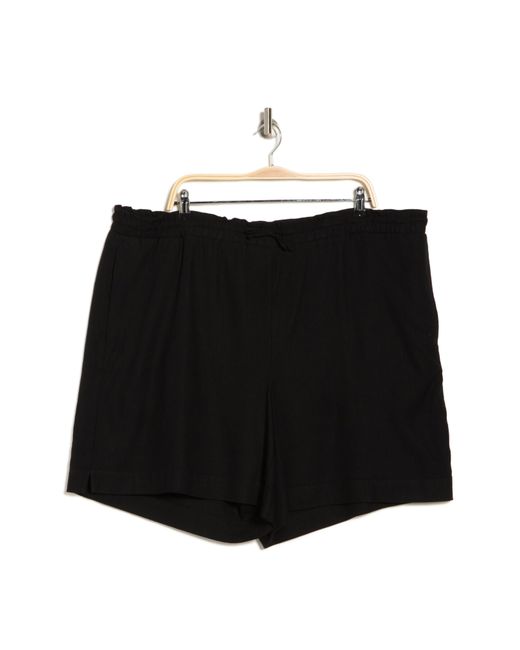Vero Moda Black High Waist Paperbag Shorts
