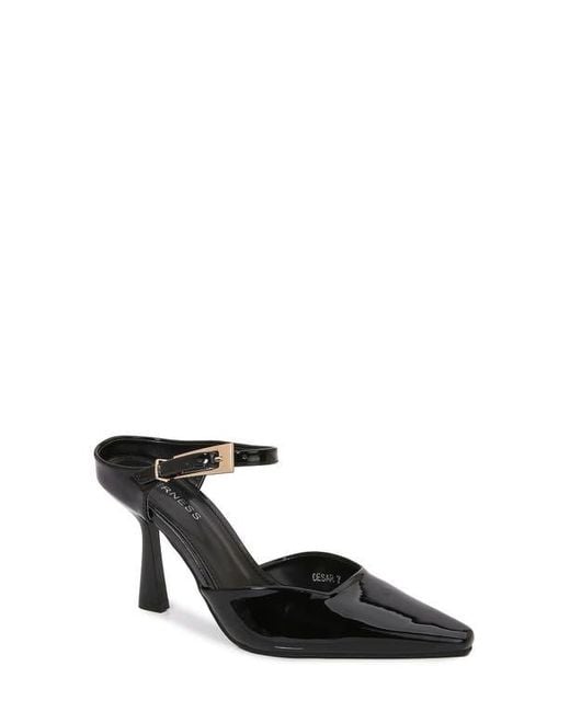 BERNESS Black Cesar Pointed Toe Pump