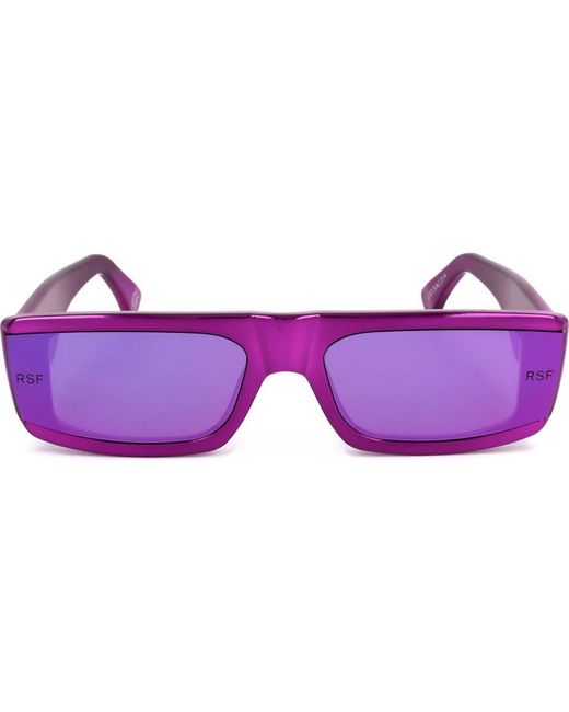 Retrosuperfuture Purple 64Mm Square Sunglasses