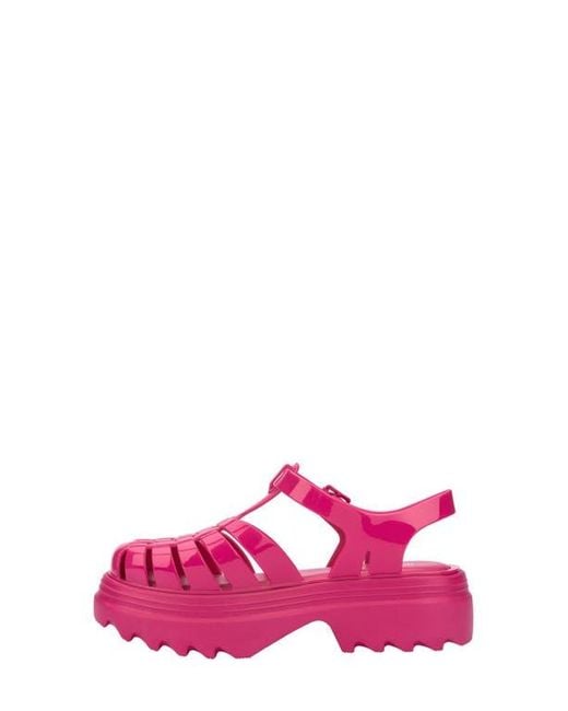 Melissa Pink Possession Platform Ii Sandal