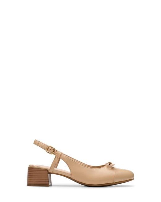 Clarks Natural Iridessa Slingback Pump