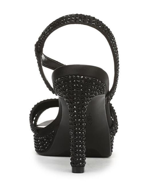 Naturalizer Black Abby Platform Sandal