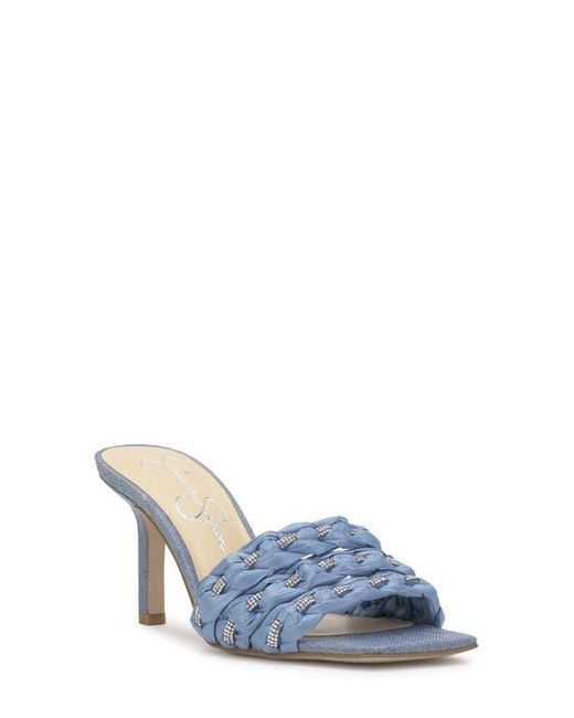Jessica Simpson Blue Kasova Slide Sandal