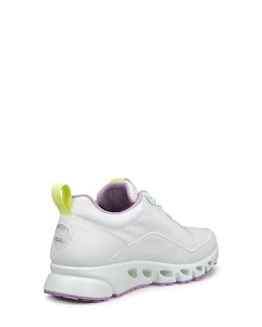 Ecco White Multi Vent Sneaker