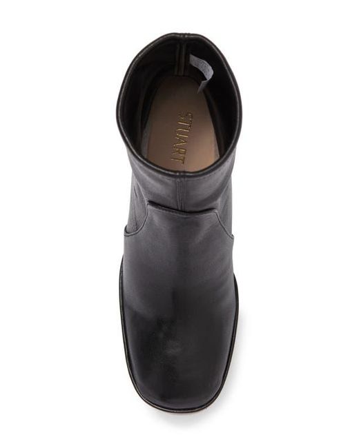 Stuart Weitzman Black Skyhigh 145 Stuart Platform Boot