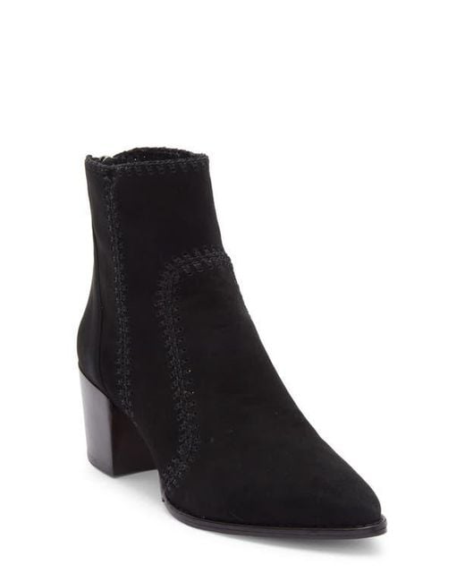 Alexandre Birman Black Benta Whipstitch Bootie