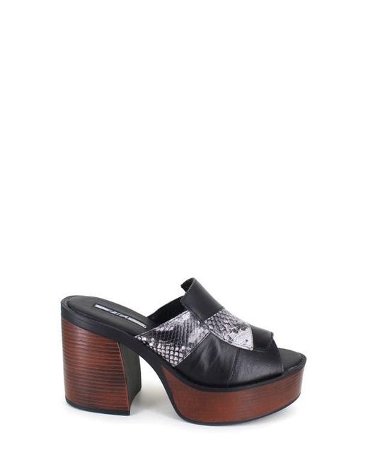 Zigi Black Carla Platform Sandal