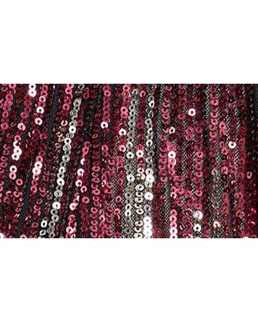 Saachi Brown Sequin Party Duster
