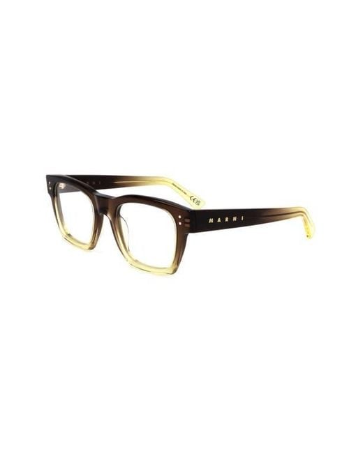 Marni Multicolor 52Mm Square Reading Glasses