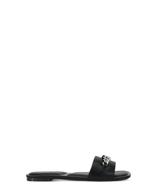 DKNY Black Dania Slide Sandal