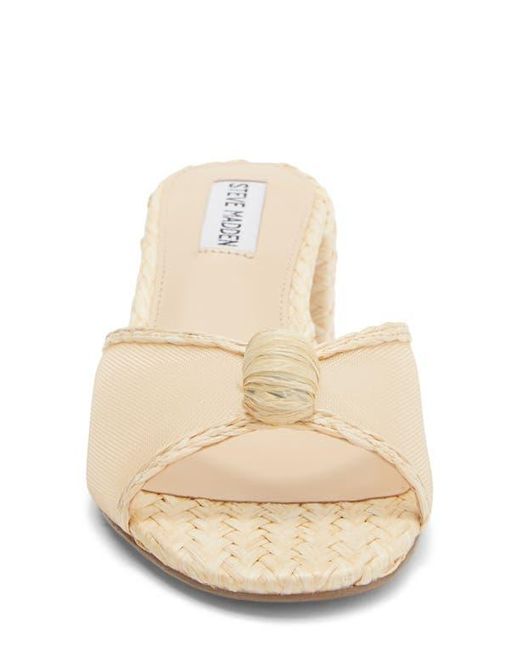 Steve Madden Natural Melodee Sandal