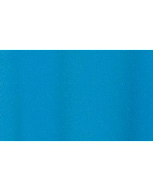 Alexia Admor Blue Yesenia Long Sleeve Empire Waist Maxi Dress