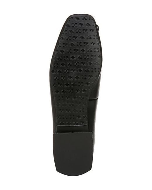 Sam Edelman Black Emina Square Toe Flat