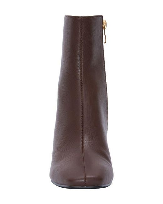 Ninety Union Brown Mona Square Toe Wedge Boot