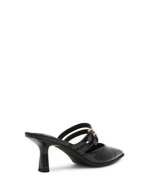 Anne Klein Black Colden Mule