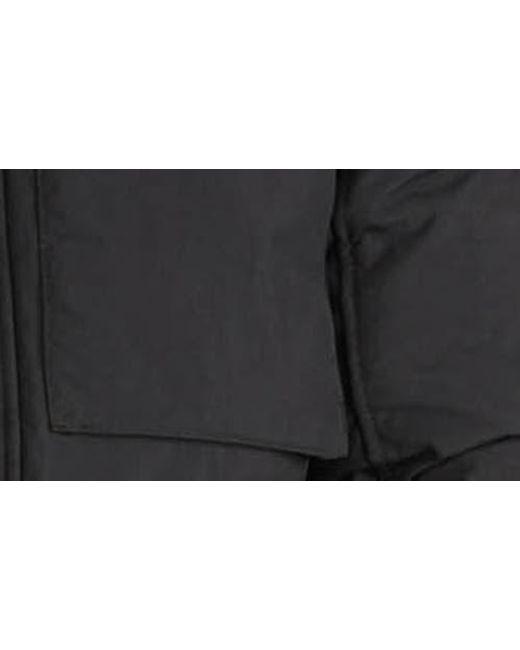 Pajar Black Mikkel Water Repellent Mixed Media 550 Fill Power Down Jacket for men