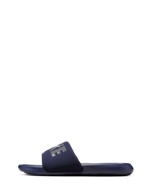 Nike Blue Victori One Se Slide for men