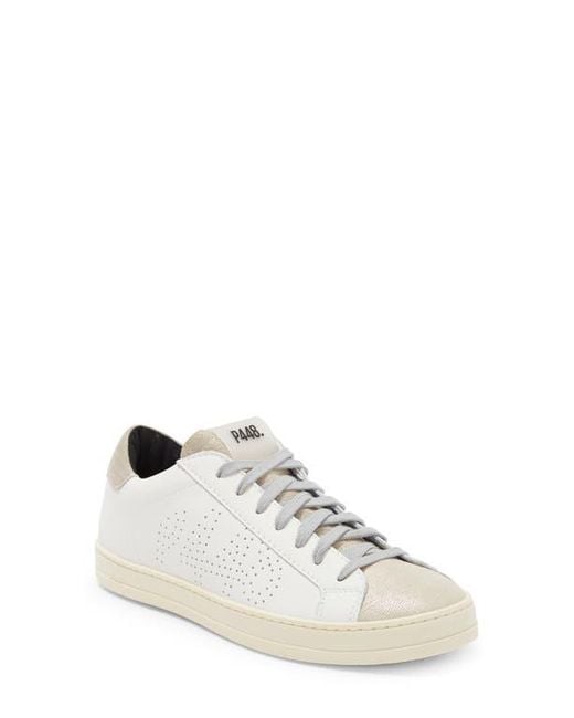 P448 White John Sneaker