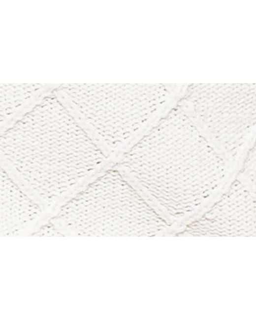 Alexia Admor White Pattern Cardigan