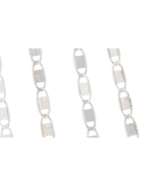 Lana Jewelry 14k White Gold Layering 5-strand Necklace