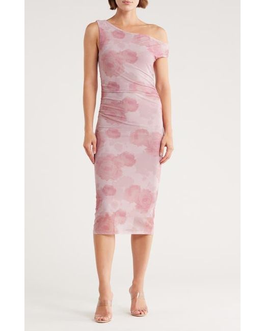 open lace back dress Stylish Hot Pink Dress main image 0
