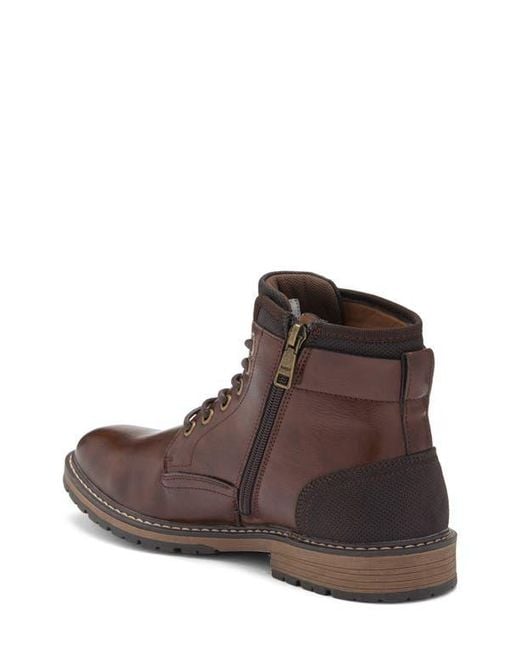 Madden Brown Taskorn Combat Boot for men