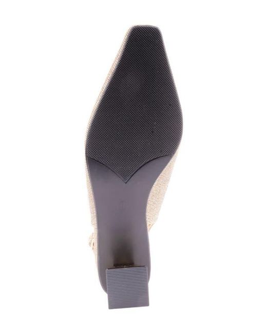 Lady Couture Natural Ruby Slingback Pump