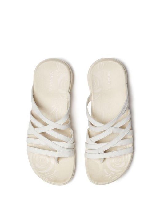 Merrell White Harbor Slide Sandal