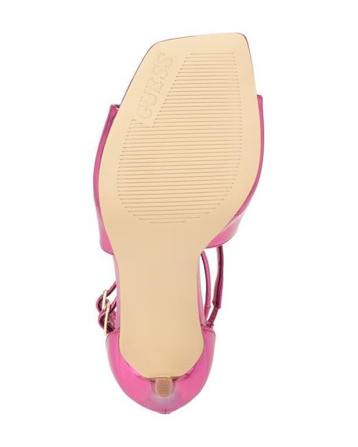 Guess Pink Sella Sandal