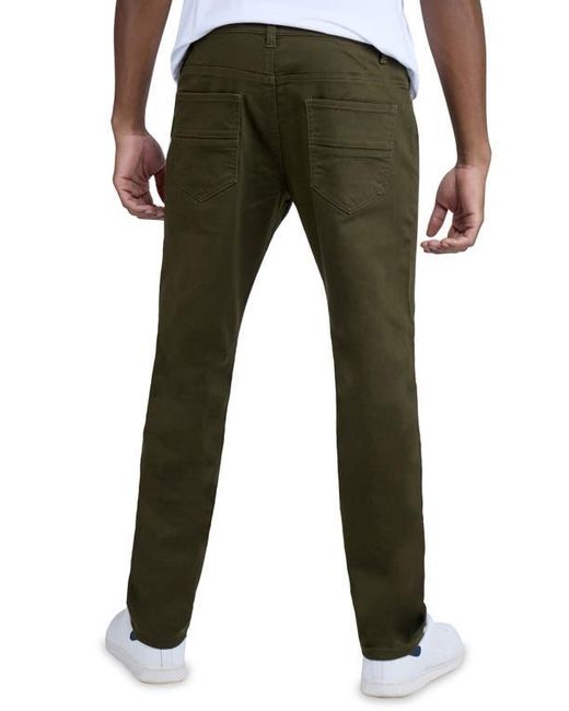 Xray Jeans Green Classic Twill Skinny Jeans for men