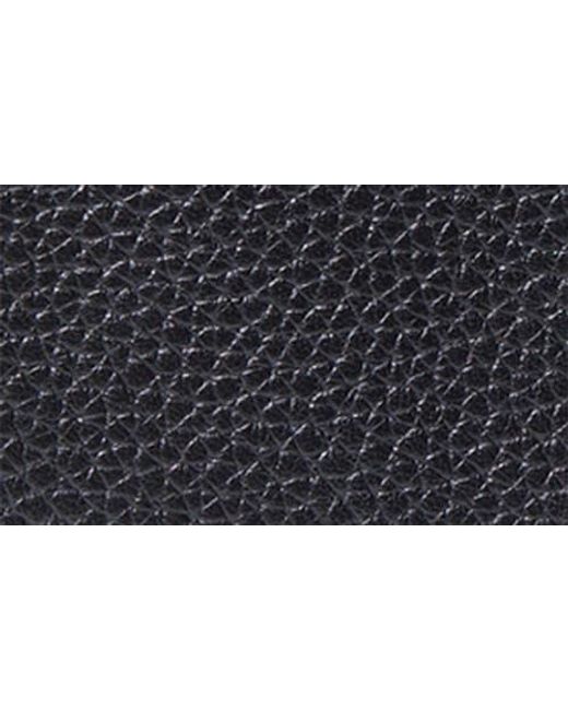 Kate Spade Black Knott Pebble Leather Slim Zip Wallet