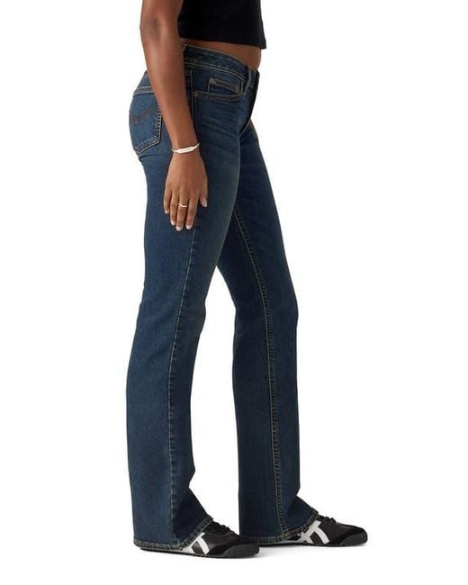 Levi's Blue Superlow Bootcut Jeans